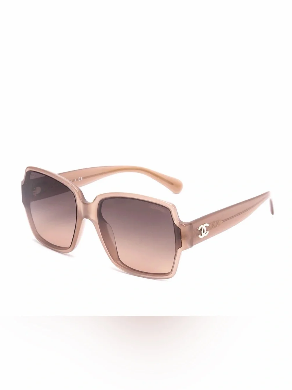 CHANEL 5385 Square Oversized Sunglasses